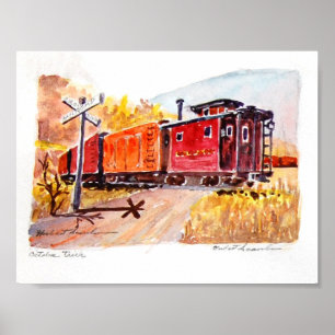 railroad-crossing poster