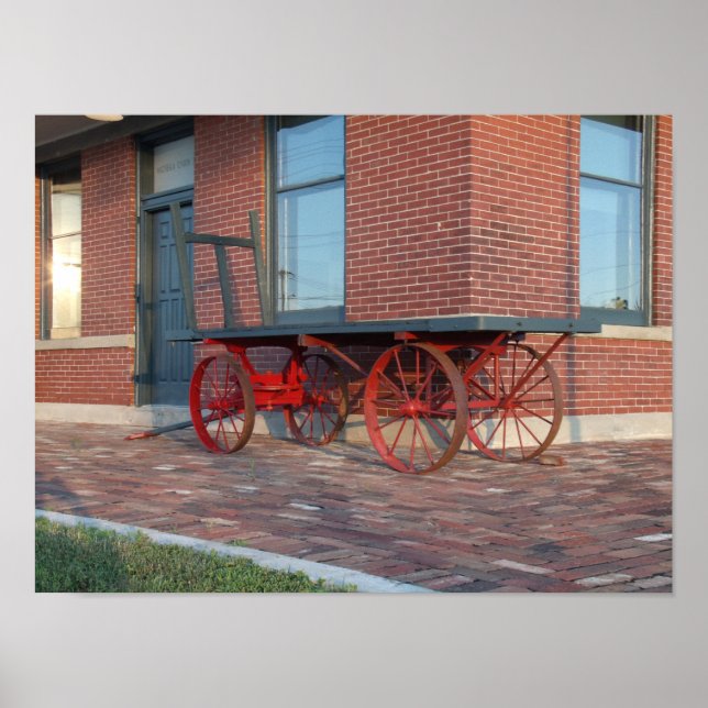 Railroad depot poster (Front)