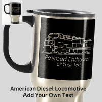 Railroad Enthusiast Diesel Train Locomotive Fan