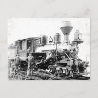 Railroad Locomotive - Vintage Photo