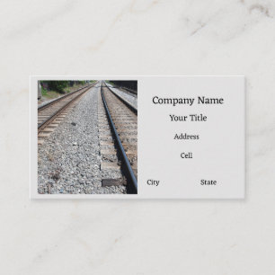 Railroad Rail  Business Card
