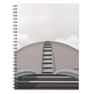 Railroad Spiral Notebook