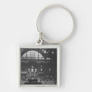 Railroad Station Key Ring