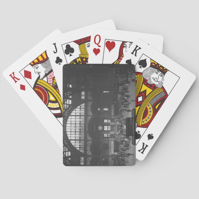 Railroad Station Playing Cards (Back)