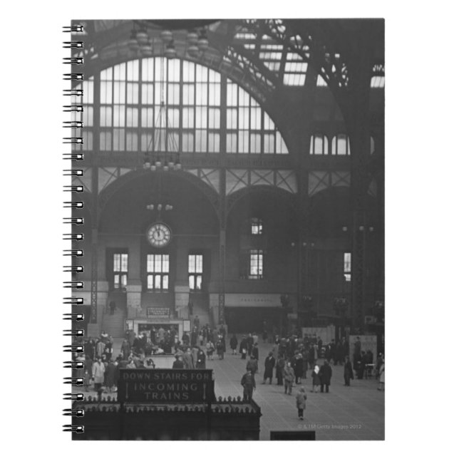Railroad Station Spiral Notebook (Front)