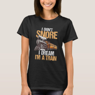 Railroad Train Engine Driver I Model Railroad 1 T-Shirt
