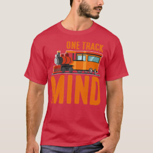 Railroad Train Lover Locomotive steam engine T-Shirt