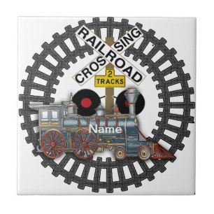 Railroad Train Tile