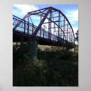 Railroad Trestle Bridge Poster