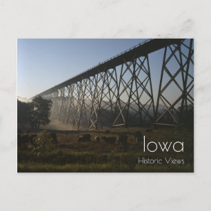 Railroad Viaduct Postcard