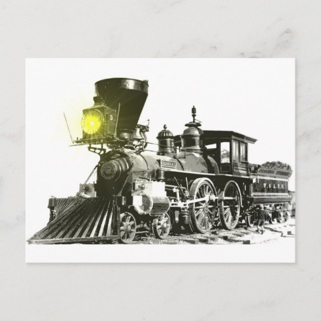 Railroadiana Postcard (Front)