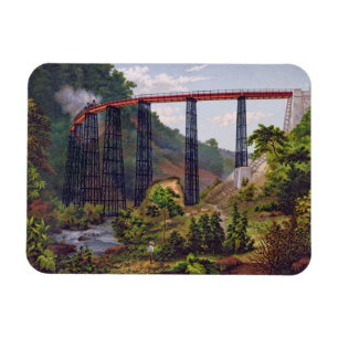Railway Bridge at Metlac, from 'Album of the Mexic Magnet