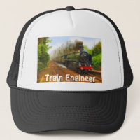 Railway Enthusiast Steam Train Engineer Hat Series