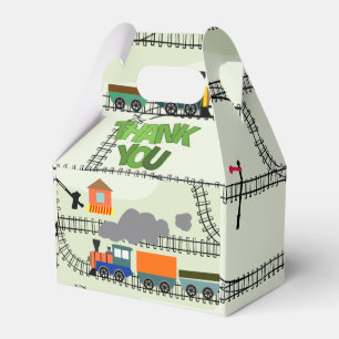 Railway Kids Trains & Tracks Favour Boxes