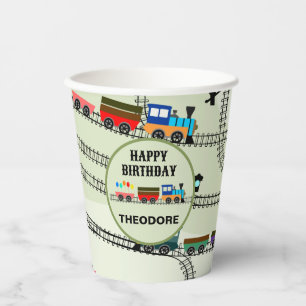 Railway Kids Trains & Tracks Paper cup