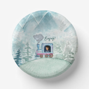 Railway Kids Trains & Tracks Paper Plate