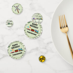 Railway Kids Trains & Tracks Table Confetti