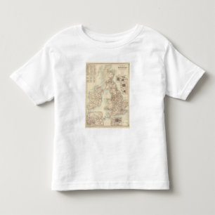 Railway Map of the British Isles Toddler T-Shirt