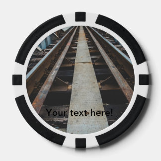 "Railway" Poker Chips