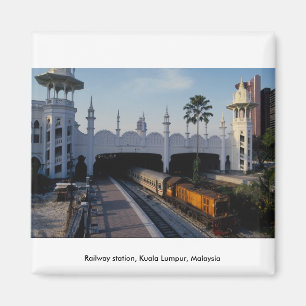Railway station, Kuala Lumpur, Malaysia Magnet