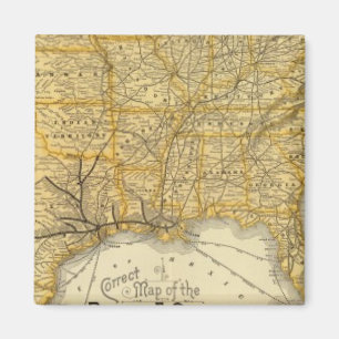 Railway, steamship lines Southern Pacific Company Magnet