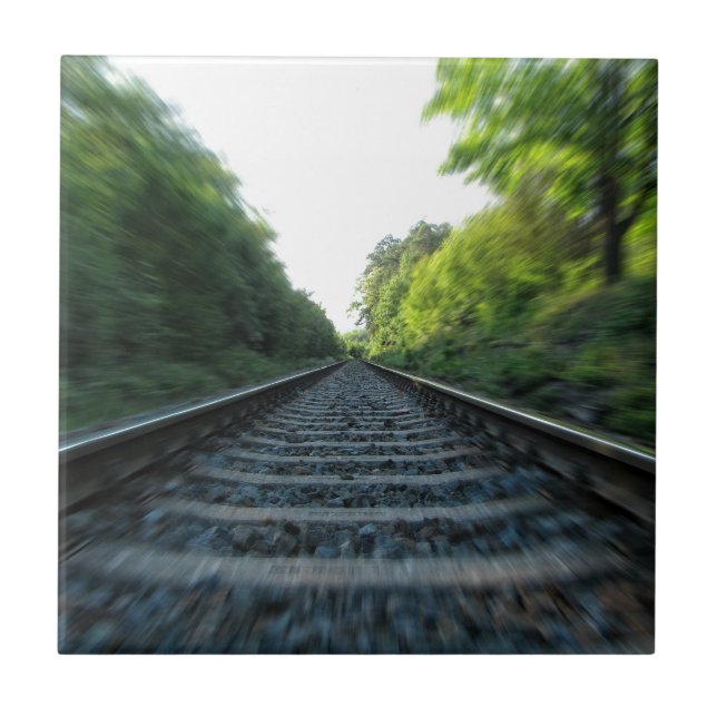 Railway Tracks Tile (Front)