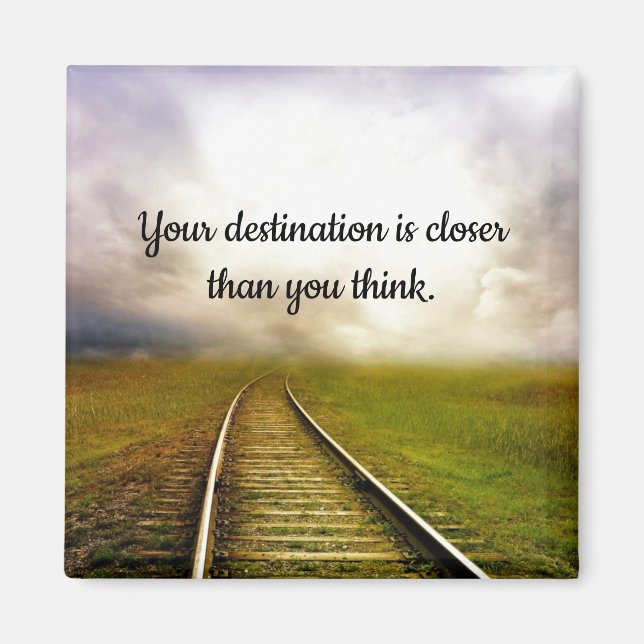 Railways of life magnet (Front)