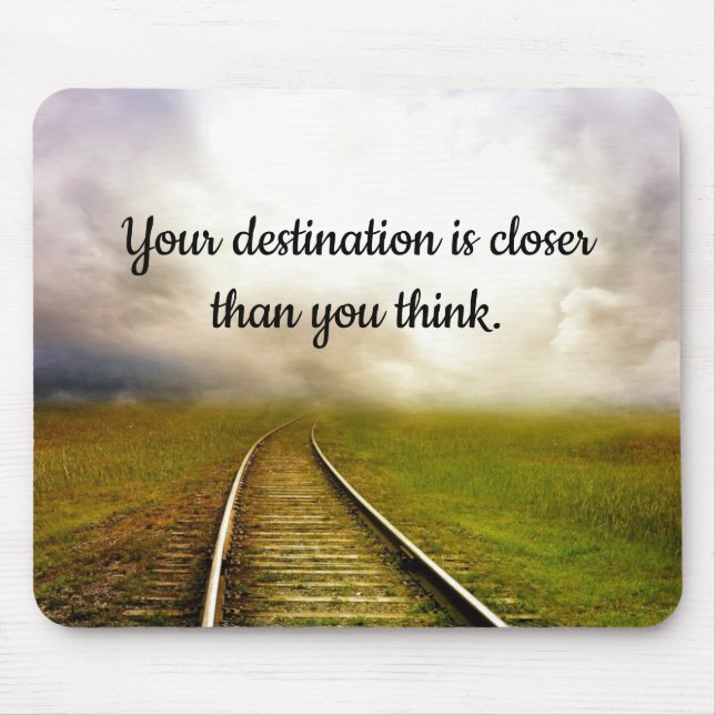 Railways of life mouse pad (Front)