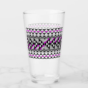 Rain and Sun in Pink Glass