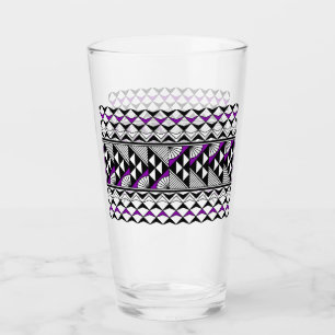 Rain and Sun in Purple Glass