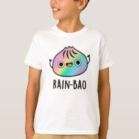 Rain-bao Funny Rainbow Dimsum Bao Pun 