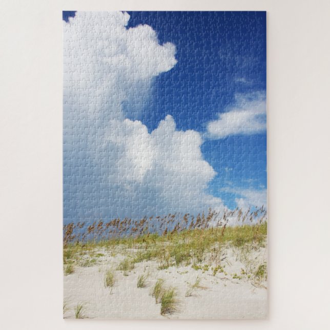 Rain Beyond the Dune Jigsaw Puzzle (Vertical)