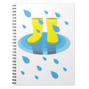 Rain Boots Notebook