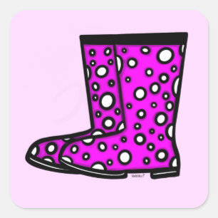 Rain Boots Sticker