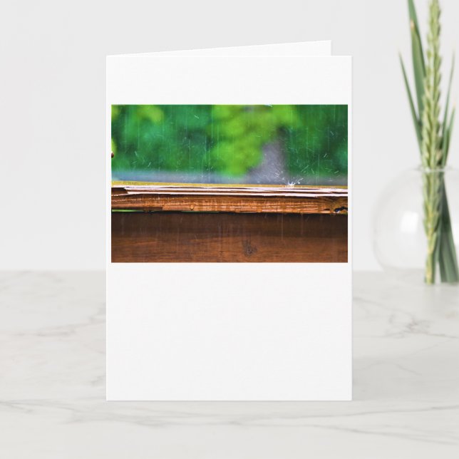 Rain, card (Front)