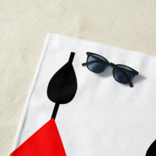 Rain Chains Beach Towel