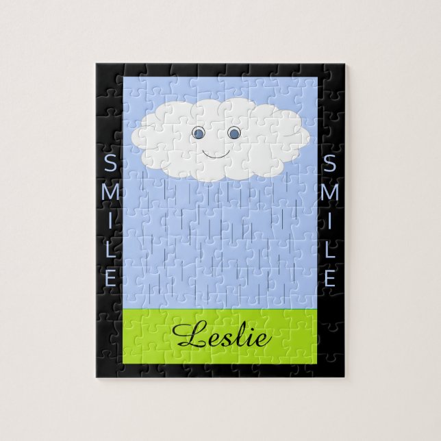 Rain Cloud Brings a Smile: Jigsaw Puzzle (Vertical)