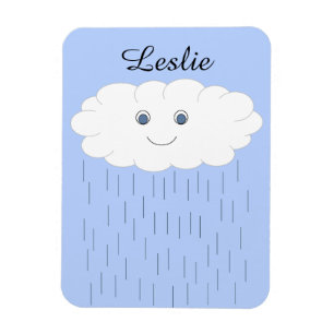 Rain Cloud Brings a Smile: Magnet