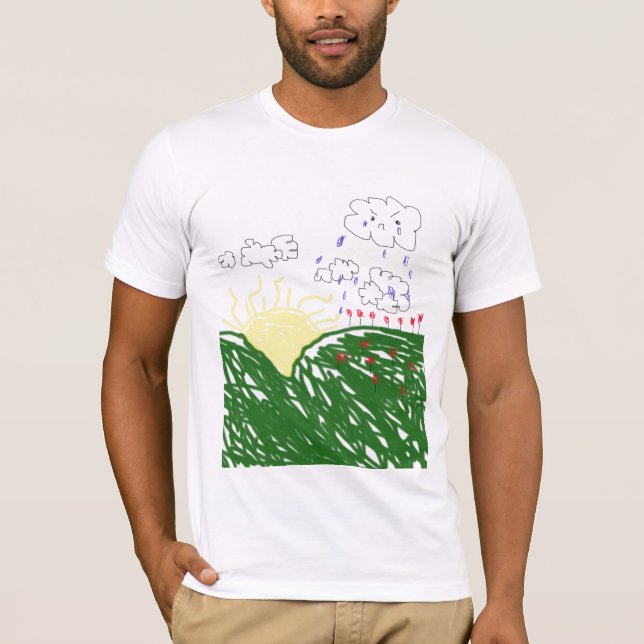 rain cloud T-Shirt (Front)