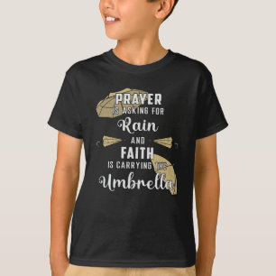Rain Cloud Umbrella Weather Raindrop Rainy Gift T-Shirt
