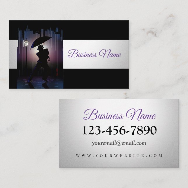 Rain Dance Business Card (Front/Back)