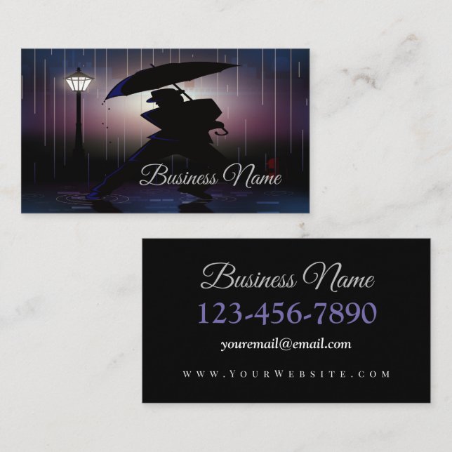 Rain Dance Business Card (Front/Back)