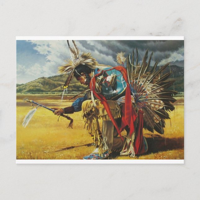 Rain Dance Postcard (Front)