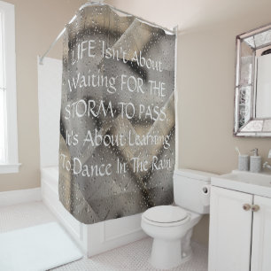 RAIN DANCE SHOWER CURTAIN