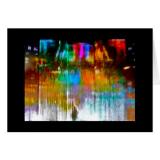 "Rain Down on Me" Art Card, Blank