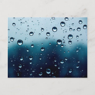 Rain drop Postcard
