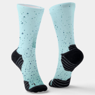 rain drop water socks