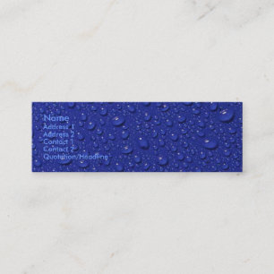 Rain Drops - Business Card