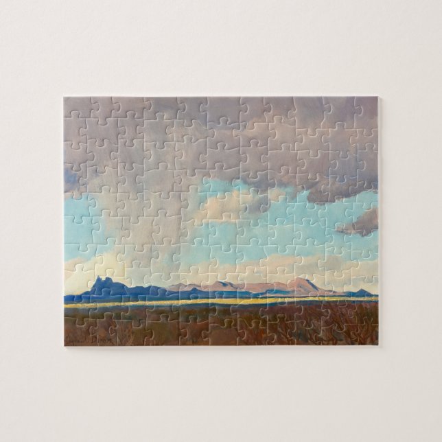 Rain for the Gulf by Maynard Dixon Jigsaw Puzzle (Horizontal)