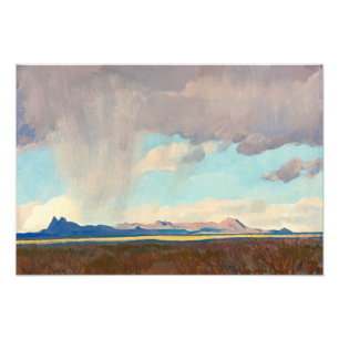 Rain for the Gulf by Maynard Dixon Photo Print